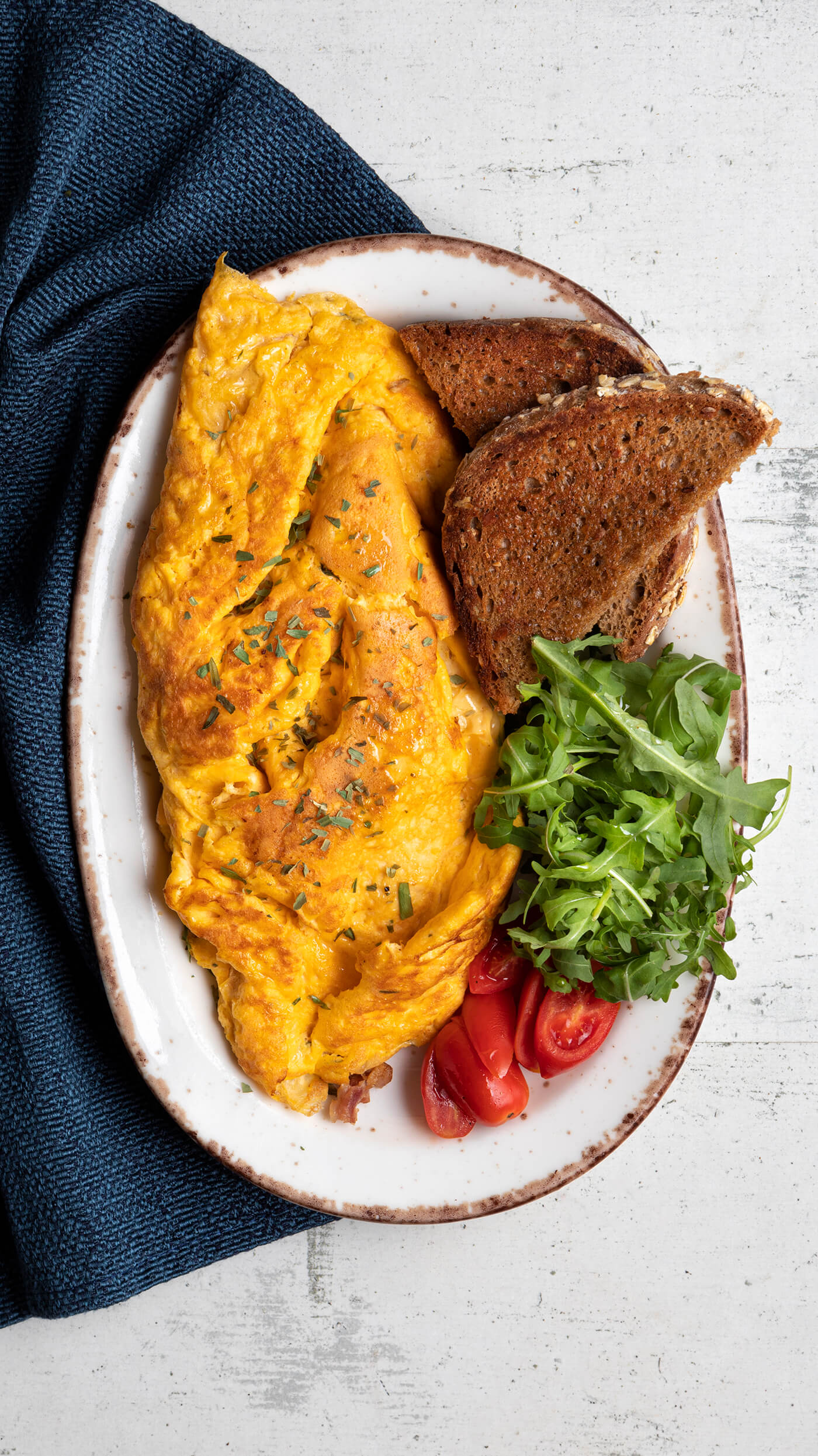 photo of Cheese & Bacon Omelette