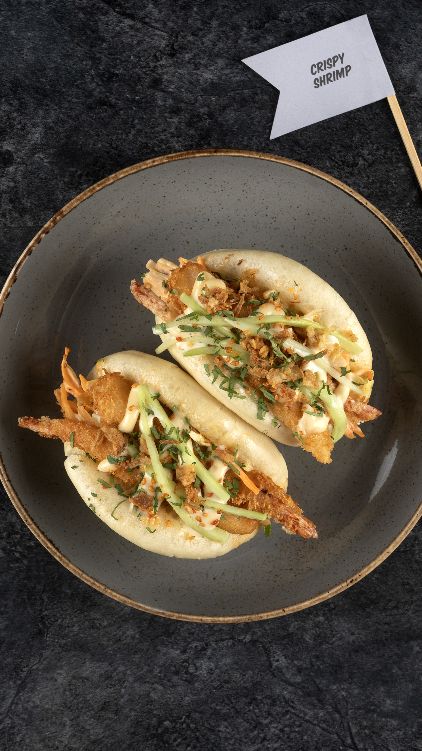 photo of Crispy Shrimp Bao Bun