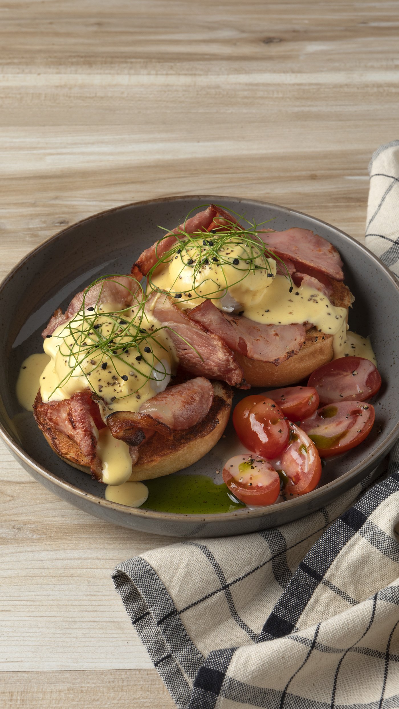 photo of Bacon Eggs Benedict
