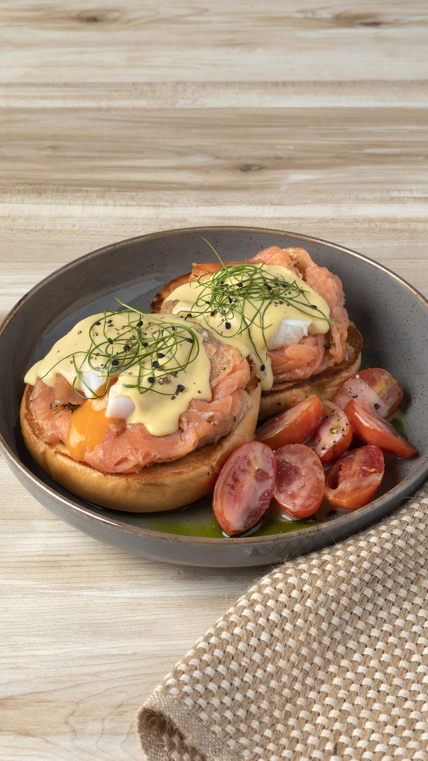 photo of Salmon Eggs Benedict