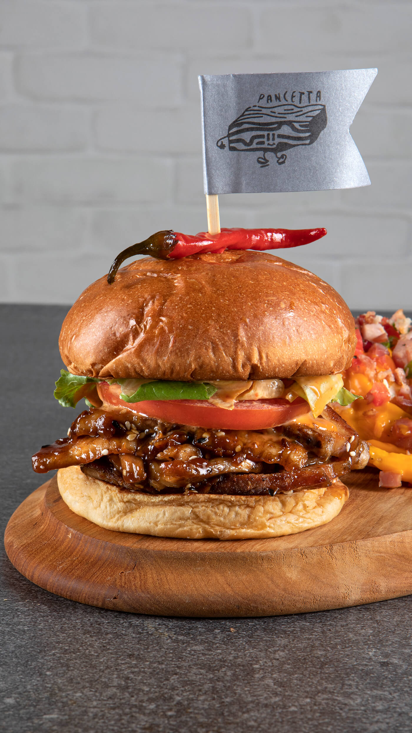 photo of Spicy Pancetta Burger